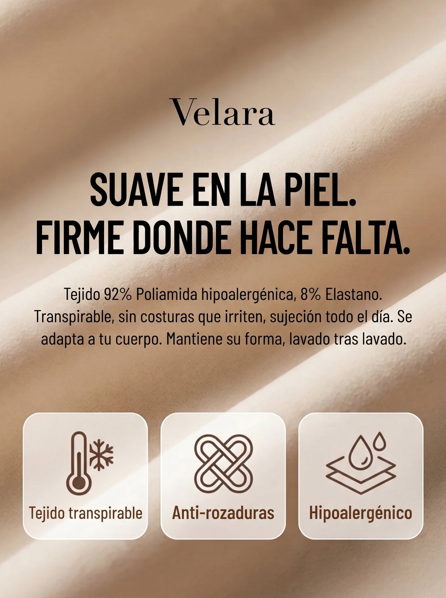 Sujetador Velara™ | Comodidad absoluta, sujeción perfecta, cero molestias