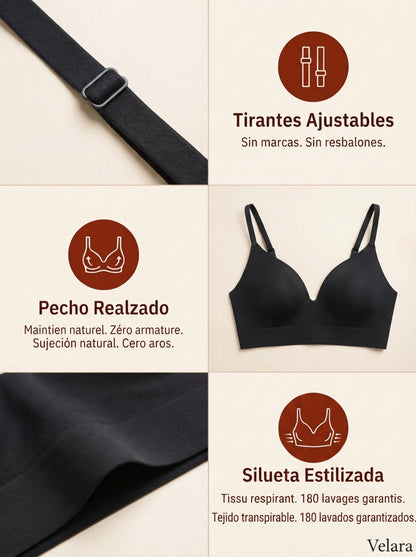 Sujetador Velara™ | Comodidad absoluta, sujeción perfecta, cero molestias