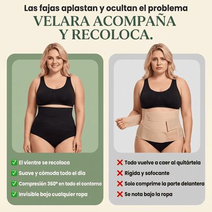 Velara™ – Braga Faja Moldeadora 360° con Efecto Push-Up