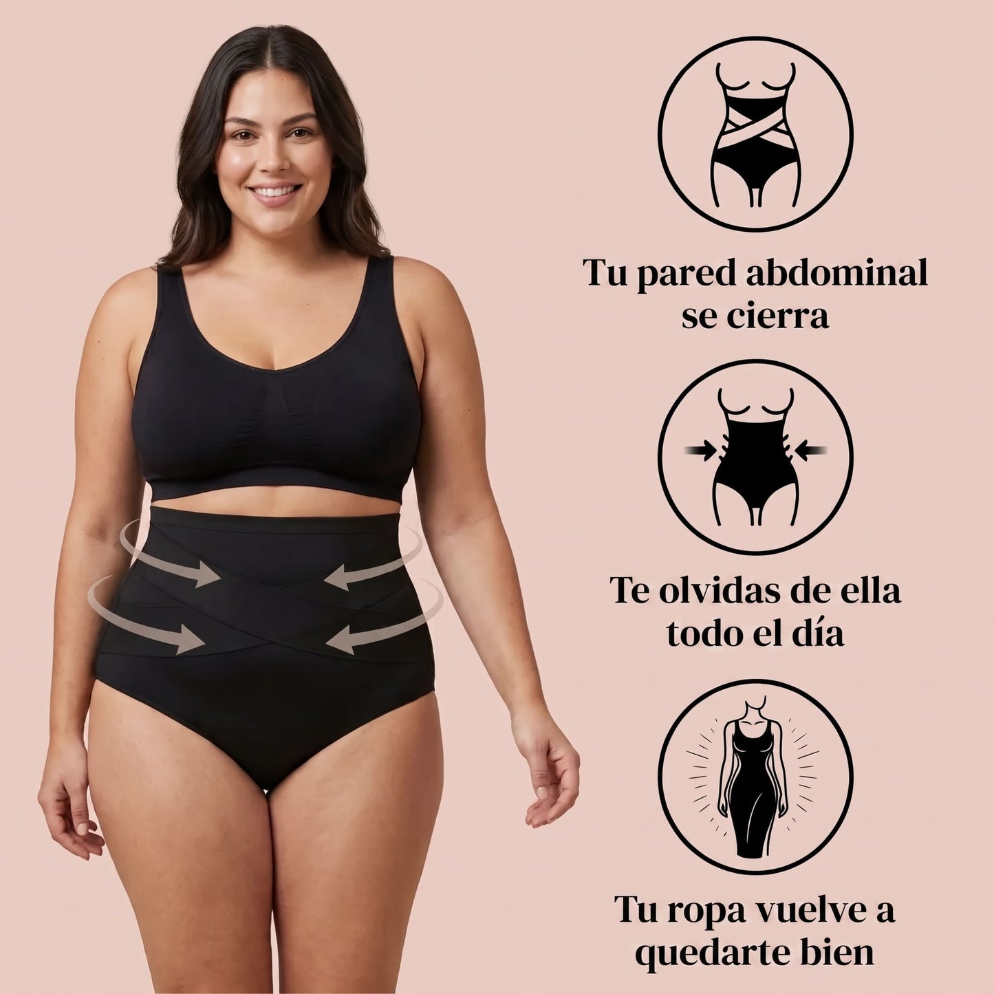 Velara™ – Braga Faja Moldeadora 360° con Efecto Push-Up