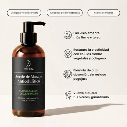 Aceite de masaje anticelulítico