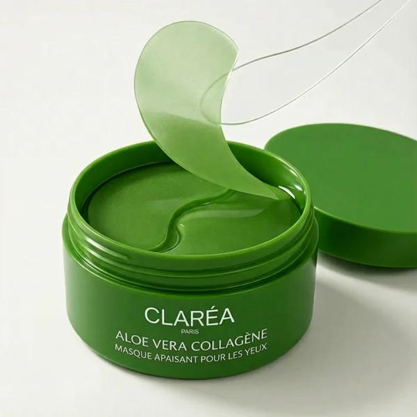 Parches anti-ojeras de aloe vera: ideales para ojeras, bolsas y mirada cansada.
